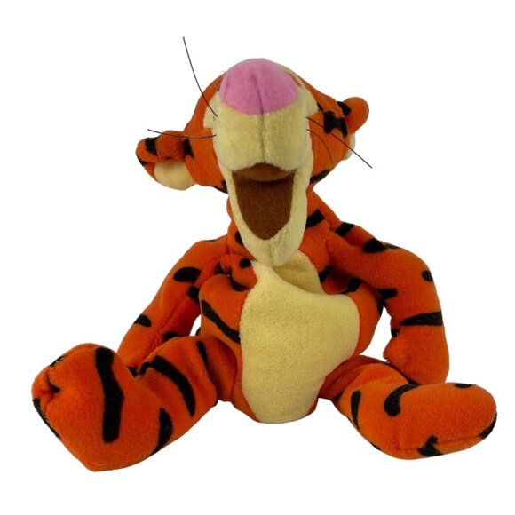 The Disney Store Mini Bean Bag Tigger Winnie the Pooh 8" Plush Stuffed Animal - Picture 3 of 8